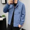 【服饰鞋包】*优选新款夹克男韩版立领外套休闲上衣男士夹克衫工装男装外套 商品缩略图1
