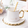 精致高级宫廷风欧式奢华咖啡杯碟家用简约优雅陶瓷英式下午茶茶具 商品缩略图3