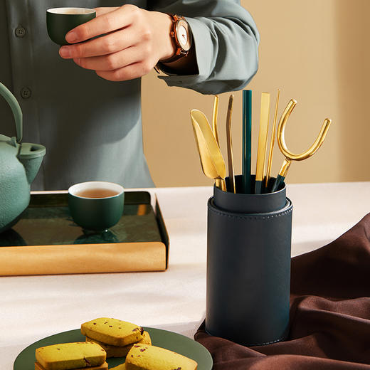 新品预售 I 素上 · 茶道六君子年轻人的茶具 新时代设计 美得不可方物 商品图7