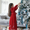 pureshare 小红帽公主裙女童连衣裙新年冬可爱气质礼服裙-糖果屋的礼物 商品缩略图4
