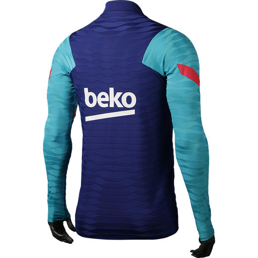 「球员版VAPORKNIT」NIKE/耐克  FCB 巴萨20/21赛季半拉链拇指扣训练长袖CW1382456 商品图1