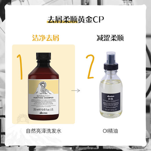 Davines大卫尼斯自然亮泽洗发水1L有效期至22年3月 商品图2