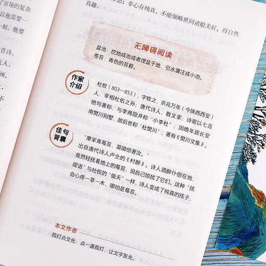 《一口气读懂中华经典语文》《一口气读懂诗词名句》| 青少年版中国古诗词鉴赏 古文名篇名段 老师推荐中小学读物 商品图6