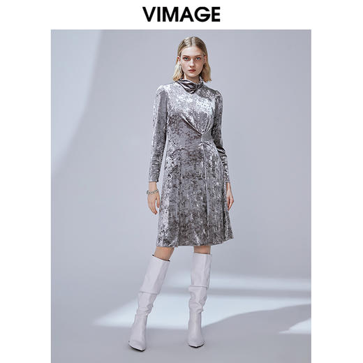 图不符合下架- VIMAGE纬漫纪V1407023连衣裙 商品图1