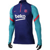 「球员版VAPORKNIT」NIKE/耐克  FCB 巴萨20/21赛季半拉链拇指扣训练长袖CW1382456 商品缩略图0