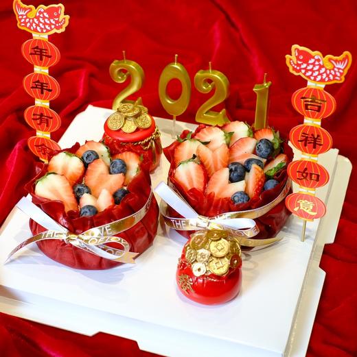 2021新年福袋！4寸水果福袋，水果夹心，甜蜜新年好事成双 商品图0