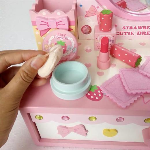 迪杰熊木制化妆台 商品图3