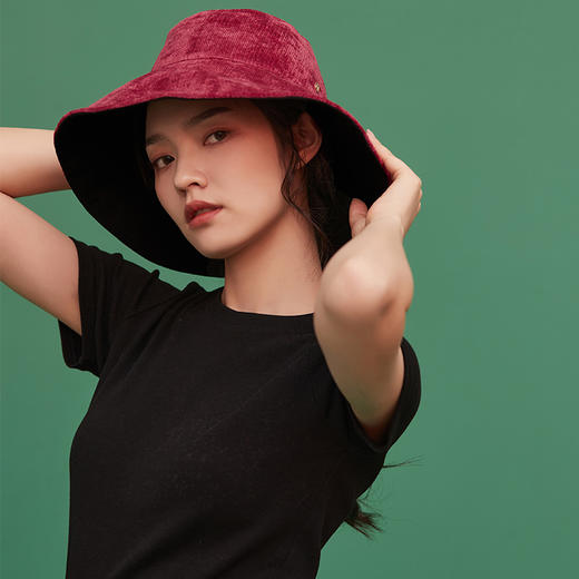 【采购专享】宫里的世界&上海故事  多彩双面渔夫帽 双色可选 商品图1