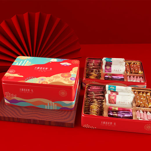 【广州帮扶】燕联双层大鲜香茶果·礼 1530g 商品图1
