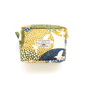 HUJI祤集Motley收纳包插画飞鸟树林