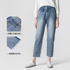 famecoco范可儿直筒牛仔裤女款高腰显瘦裤子F211GA001 商品缩略图2