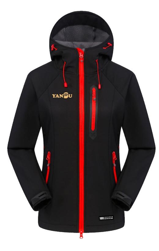 严素软壳外套夹克，中国百马俱乐部特别版，严素态度，防风、保暖、透气 商品图2