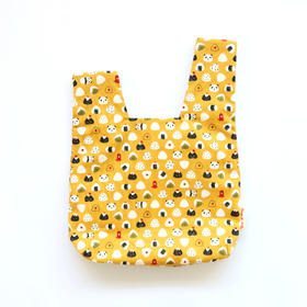 HUJI祤集套结手提包插画饭团小熊猫