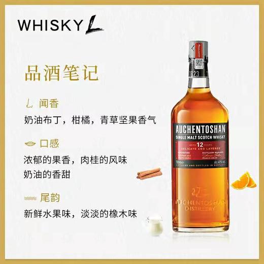 欧肯特轩苏格兰单一麦芽威士忌12年 商品图3