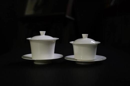 中国白 德化白瓷器物展 Blanc de Chine HUI  | 盖碗 两款 | 1180元 商品图2