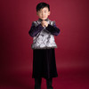 非质量问题不退换哦~pureshare蓬纱馆 水墨新年礼服男女童宝宝旗袍保暖冬装洋气连衣裙-水墨画年服 商品缩略图2