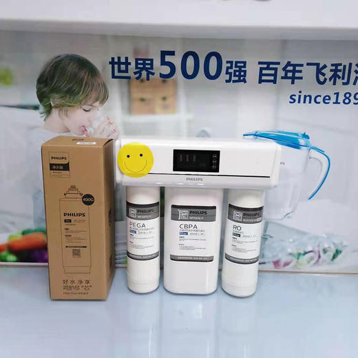  Philips/飞利浦F400-D1净水器第三节滤芯AUT743（RO）机器显示中间红灯亮 商品图3