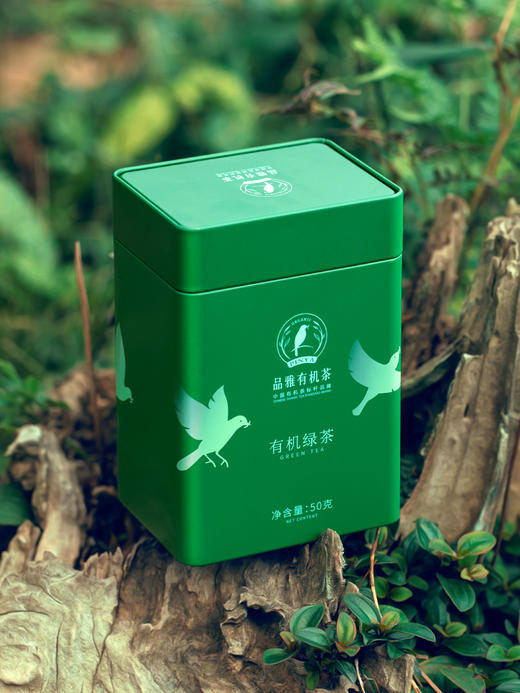 品雅有机绿茶 贵州高山绿茶 浓香耐泡 罐装 商品图0