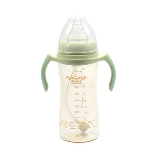 【婴儿用品】*有柄自动宽口径PPSU大奶瓶210ML抗摔 商品图1