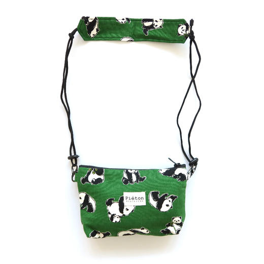 HUJI祤集pieton斜挎包插画熊猫 商品图1