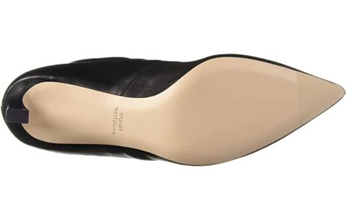 Stuart Weitzman 斯图尔特·韦茨曼 女士高跟靴 女短靴 黑色 RAPTURE 55 LUSH NAPPA BLACK 商品图4