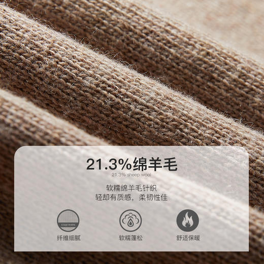 famecoco范可儿女士马甲背心针织造型外搭毛衣马夹F211CA004 商品图4