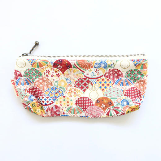 HUJI祤集笔袋风の花绣球小兔 商品图1