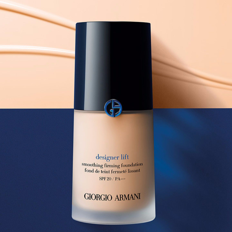 【实力持妆 】ARMANI阿玛尼大师蓝标#2#3 粉底液30ml 