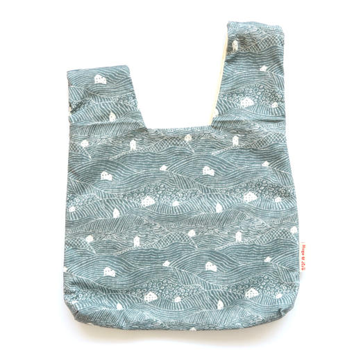 HUJI祤集套结手提包插画山间小屋 商品图2