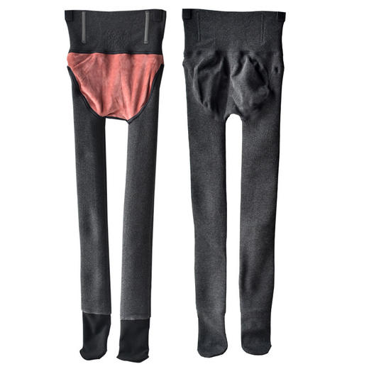 -10℃【2900D羊脂绒高腰芭比裤】380克加厚加绒 收腹提臀 打底裤 4色可选 商品图3