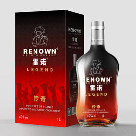 雷诺拿破仑传奇特级白兰地1L礼盒装 单瓶装