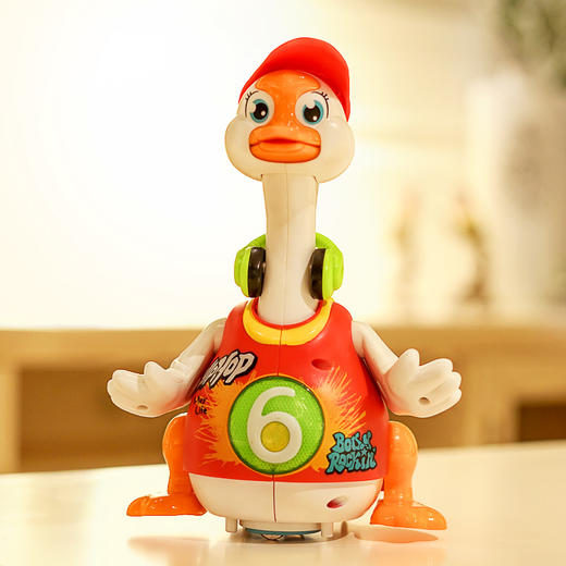 汇乐儿童摇摆鹅充电玩具爬行唱歌跳舞婴儿宝宝周岁礼物 商品图1