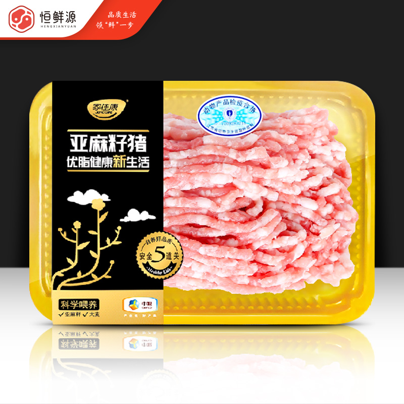 亚麻籽猪肉精肉糜320g