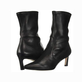 Stuart Weitzman 斯图尔特·韦茨曼 女士高跟靴 女短靴 黑色 RAPTURE 55 LUSH NAPPA BLACK