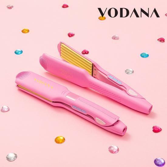 韩国Vodana垫发根烫玉米须造型蓬松增发量玉米烫夹板OliveYoungJPY带授权招加盟代理