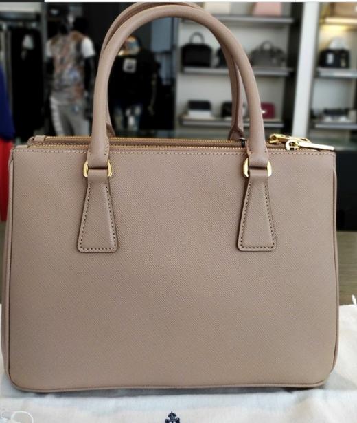 奥莱普拉达小号Saffiano粉红米色1BA863 NZV F0236JPY带授权招加盟代理 商品图3