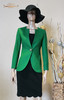 【特惠】YIQU |“铭刻”西装上衣（草绿·含50%羊毛） 商品缩略图0