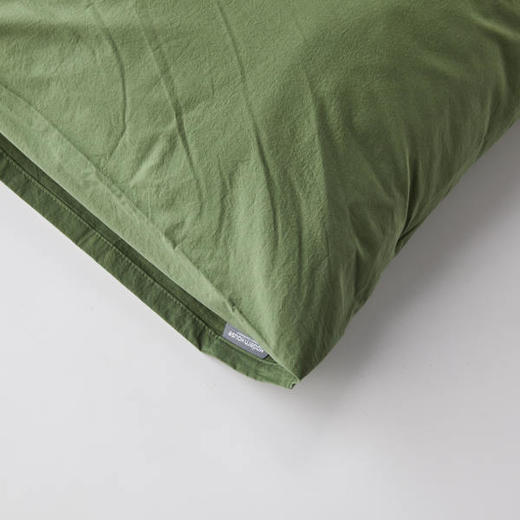 [现代房屋] 新款 韩国 高密度单层枕套 超柔软触感枕套 50x70绿色JPY带授权招加盟代理 商品图1