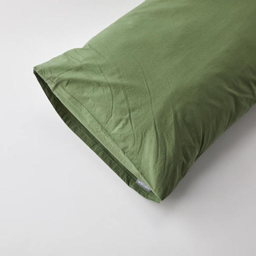 [现代房屋] 新款 韩国 高密度单层枕套 超柔软触感枕套 50x70绿色JPY带授权招加盟代理 商品图2