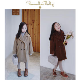 现货 / TEDDY | 进口面料制 时髦复古泰迪大衣