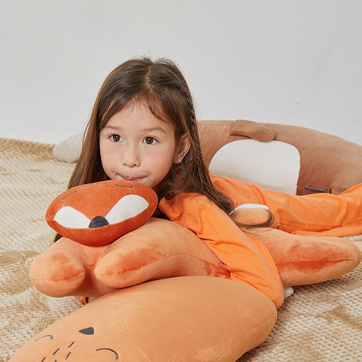 [现代房屋] 新款 韩国 超柔软触感 狐狸抱枕 动物抱枕 61x33.5CMJPY带授权招加盟代理 商品图3