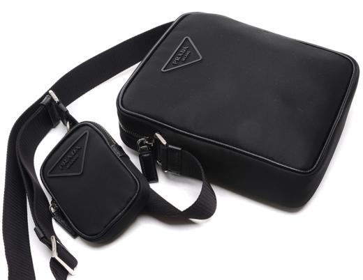 奥莱 [Prada] 男士尼龙斜背包（2VH112_074_F0002_V_ZNO_20F）JPY带授权招加盟代理 商品图3