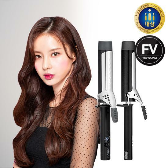 韩国Vodana黑色卷发器电卷棒造型不伤发36mmOliveYoungJPY带授权招加盟代理