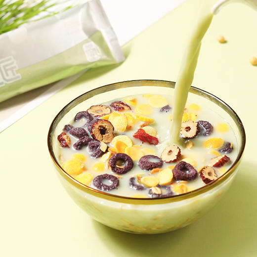 【青汁豆浆】九阳豆浆大麦若叶青汁豆浆粉15条*27g高蛋白高膳食纤维即食代餐粉 商品图2