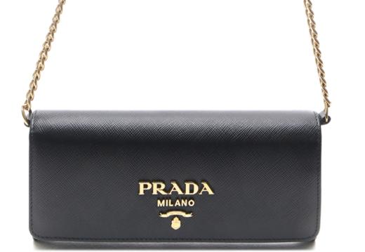 奥莱[Prada] 18FW女士刻字单肩包（1BP290_NZV_F0002_V_COW_18F）JPY带授权招加盟代理 商品图0