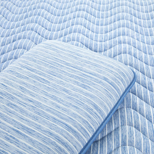 [现代房屋] 新款 韩国 条纹纤维枕套 超柔软尼龙枕套 30x50蓝色JPY带授权招加盟代理 商品图2