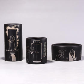 田小文、徐长文合作文房三件套