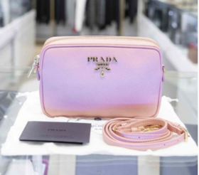 奥莱[PRADA]普拉达（Prada）皮革斜挎包1BH036-NZV-F0442JPY带授权招加盟代理