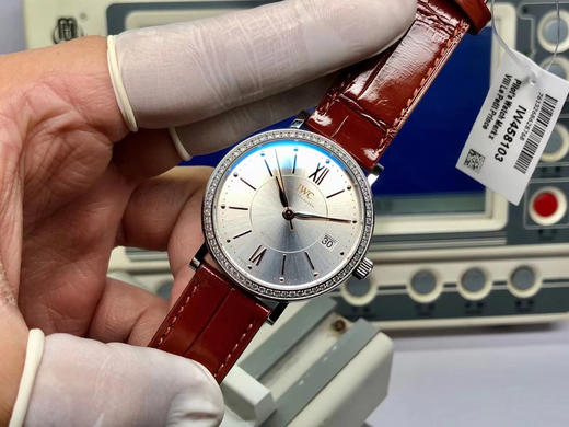 V7万guo女款柏涛菲诺，机芯可选海鸥orETA2892A2，表带可选牛皮or鳄鱼皮，直径37mm，皮表带，密底，自动机械机芯，女士腕表 商品图2