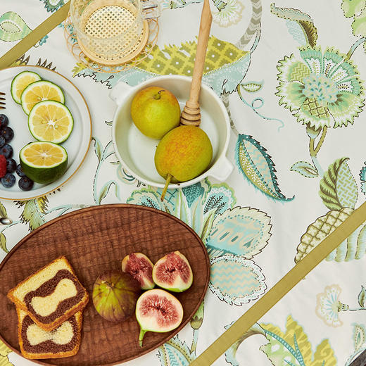 客厅茶几桌桌布布艺美式田园轻奢梳妆台台布北欧防水桌垫餐边柜盖巾 商品图3